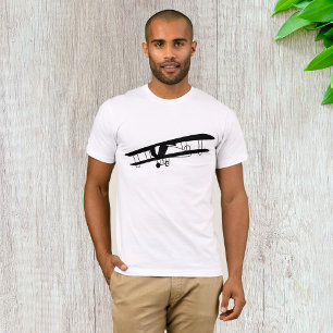T-shirt homme de l'avion vintage