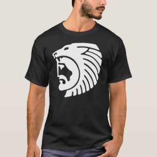 T-shirt Homme de lion, conception grecque de soulagement
