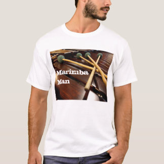 T-shirt Homme de Marimba de quatre maillets
