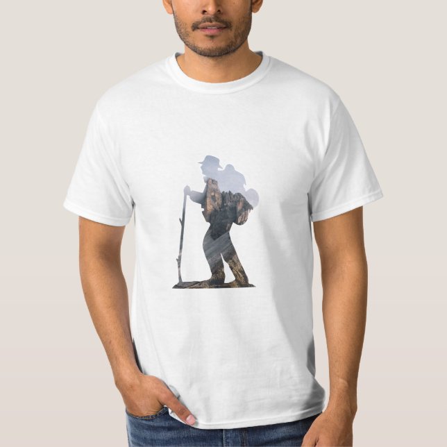 T-shirt Homme de montagne (Devant)