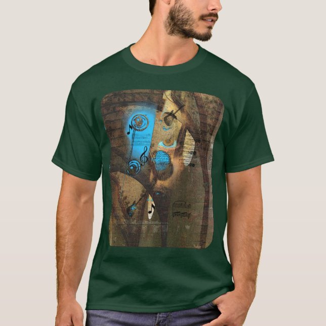 T-shirt Homme de musique (Devant)
