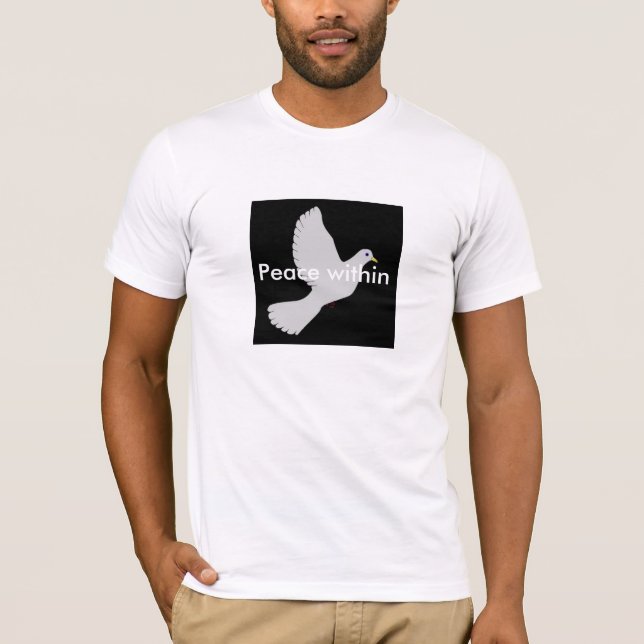 T-shirt homme de Peace Dove/ Citation (Devant)