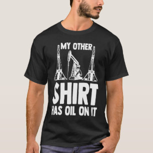 T-shirt Homme de pétrole Travailleurs de champs pétrolifèr