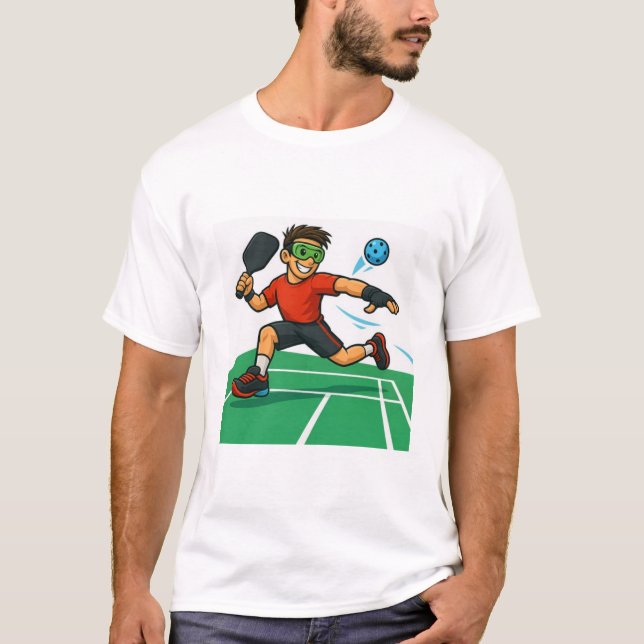 T-shirt Homme de pickleball (Devant)