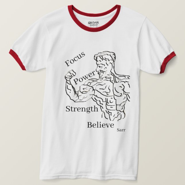 T-Shirt : Homme De Pouvoir (Design devant)