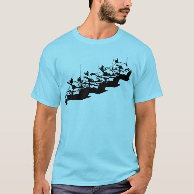 T-shirt Homme de réservoir de Tienanmen (Devant)