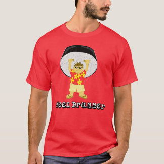 T-shirt Homme de tambour métallique