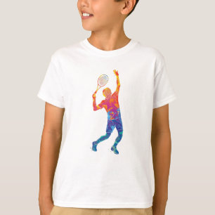 T-shirt Homme de tennis de Watercolor