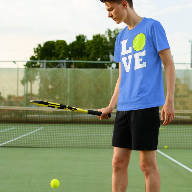 T-shirt homme de tennis LOVE (Créateur téléchargé)