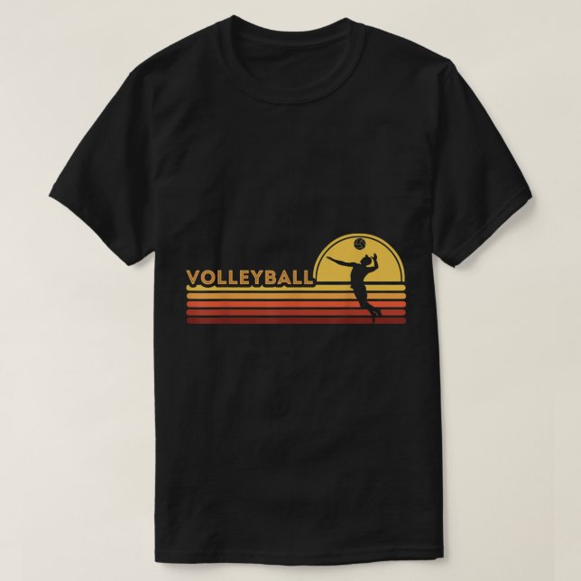 T-shirt Homme de volley-ball (Design devant)