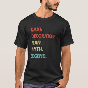 T-shirt Homme Décorateur de Gâteaux Mythe Légende