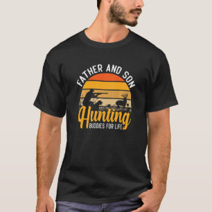 T-shirt Homme Deer Hunter Père Et Fils Chasse Les Épouses