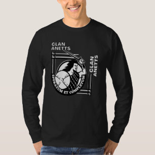 T-shirt Homme d'épée devise gaélique du clan Anetts