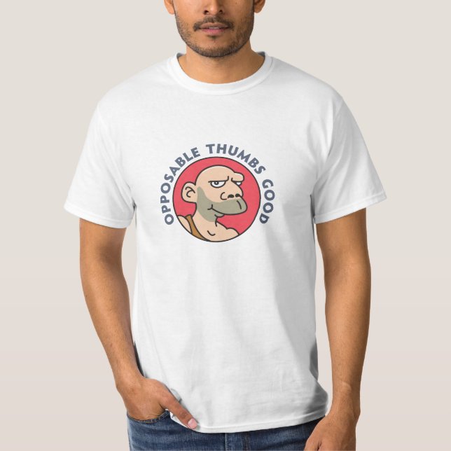 T-shirt Homme des cavernes drôle (Devant)