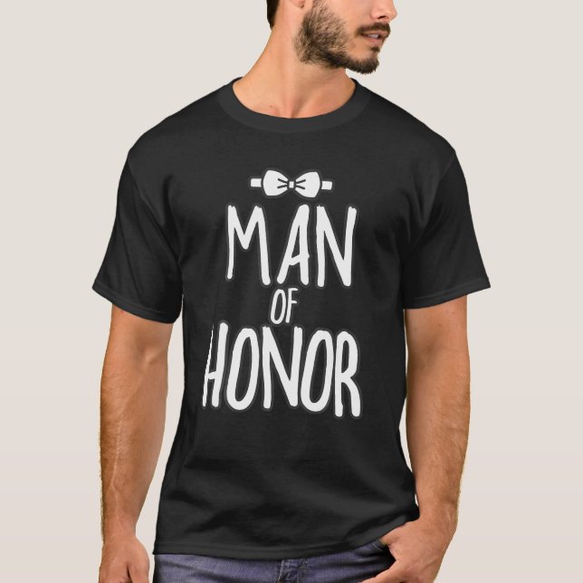 T-shirt Homme D'Honneur Mariage Homme D'Honneur Propositio (Devant)