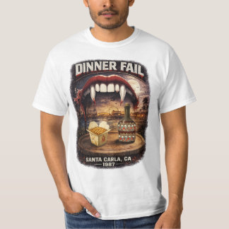 T-Shirt homme "Dîner raté" à valeur ajoutée