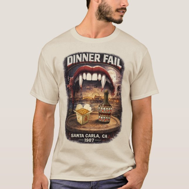 T-Shirt Homme Dinner Fail (Devant)