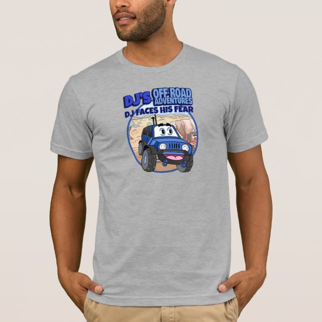 T-shirt Homme DJ's Off-Road Adventures (Devant)