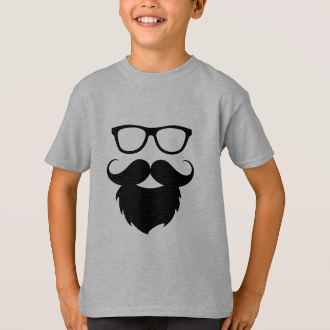 T-shirt Homme drôle adulte de barbe (Devant)