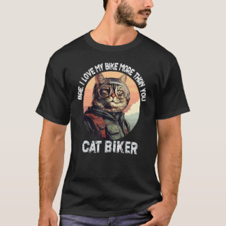 T-shirt Homme drôle de motard motards pour femme motard