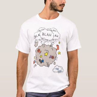 T-shirt homme drôle de nuage de combat The End Com