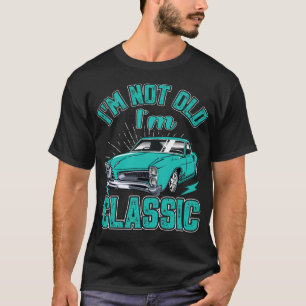 T-shirt Homme Drôle Vieil Homme Humour Dicton Graphique De