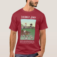 T-shirt homme du Tofurkey Jerky Maroon