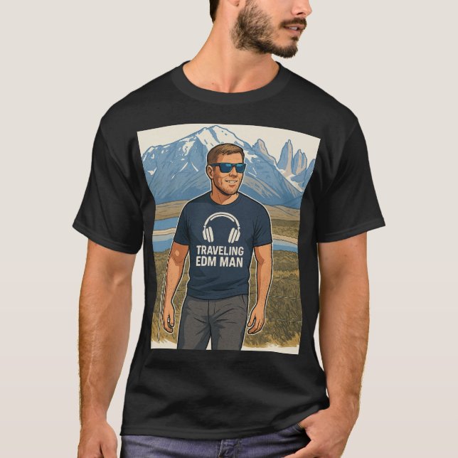 T-shirt Homme EDM itinérant (Devant)