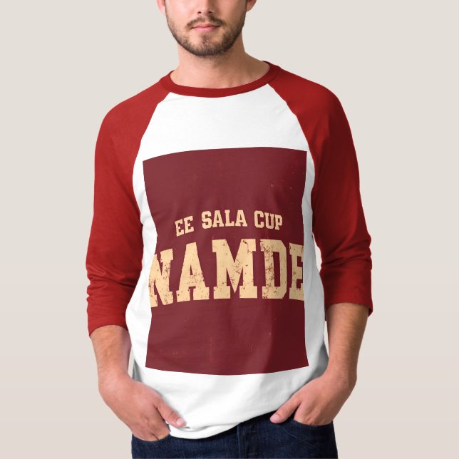 T-shirt homme Ee sala cup nommé (Devant)