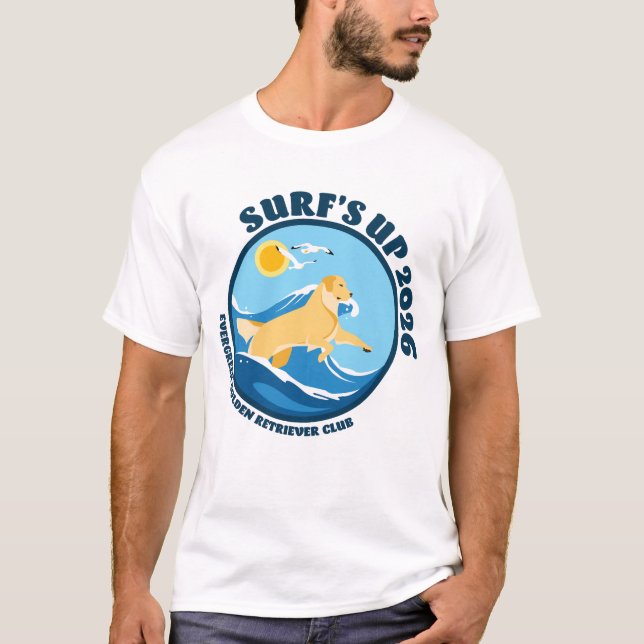 T-shirt homme EGRC Surfs Up (Devant)