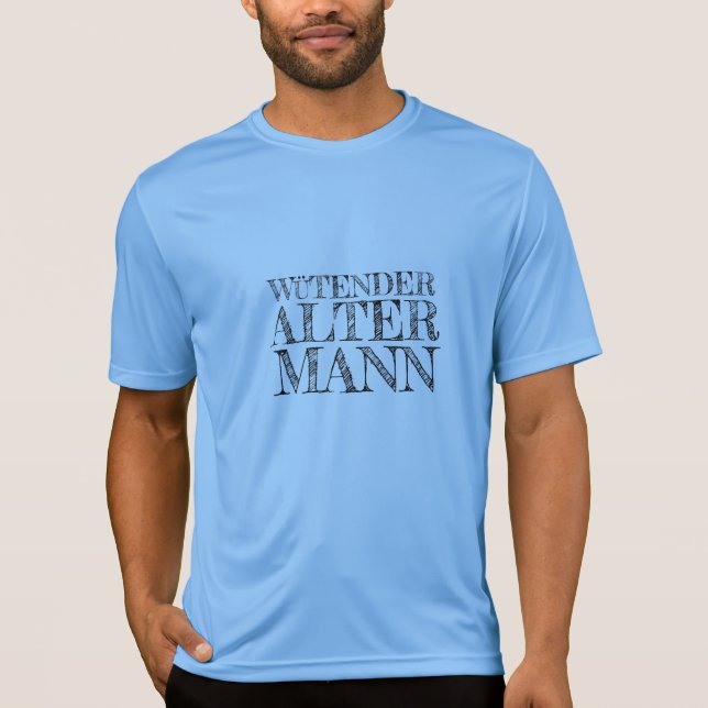 T-shirt homme en colère (Devant)
