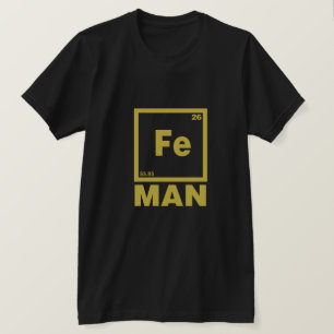 T-shirt Homme en fer   Fe Man T shirt