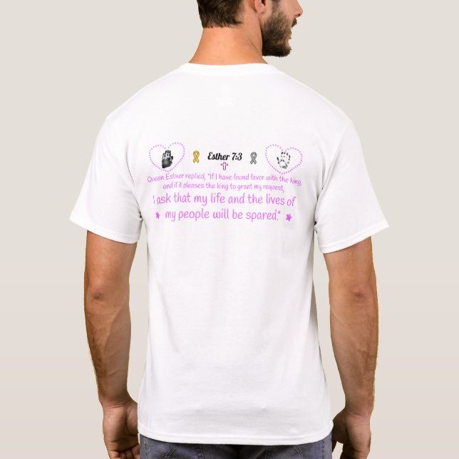 T-shirt homme Esther's Miracle (Dos)