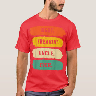 T-shirt Homme Fête des pères Tee De La Famille Best Freaki
