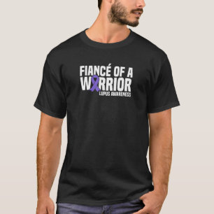 T-shirt Homme Fiance D'Un Guerrier Violet Ribbon Lupus Awa