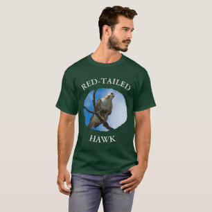T-shirt homme foncé de base Faucon à la chasse