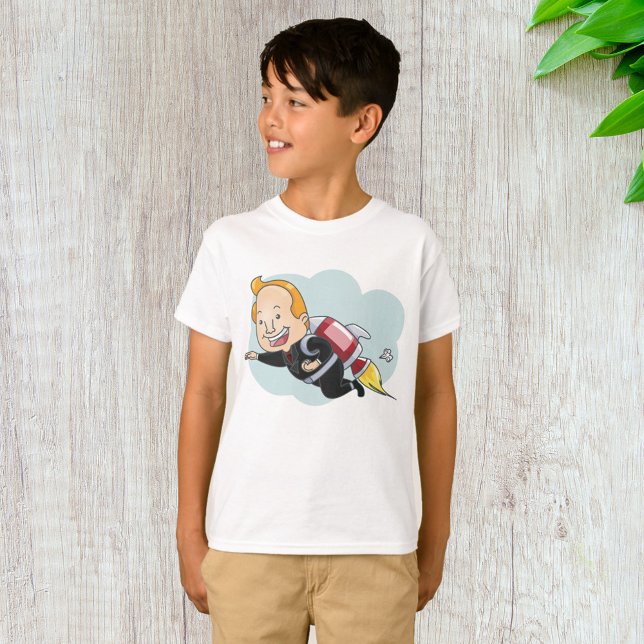 T-shirt Homme-fusée (Créateur téléchargé)