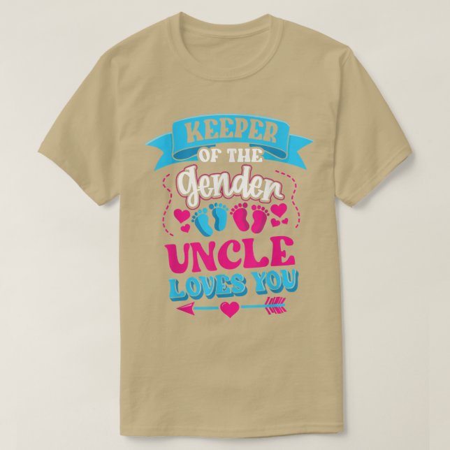 T-shirt Homme Gardien Du Genre Oncle Vous Aime Genre R (Design devant)