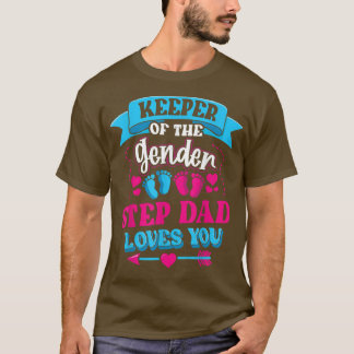T-shirt Homme Gardien Du Sexe Étape Papa Aime Votre Gende