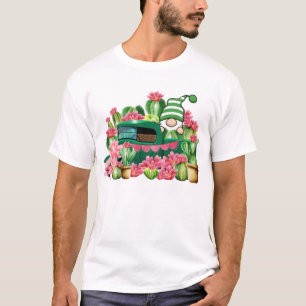 T-shirt Homme Gnomes Cactus Camion Homme
