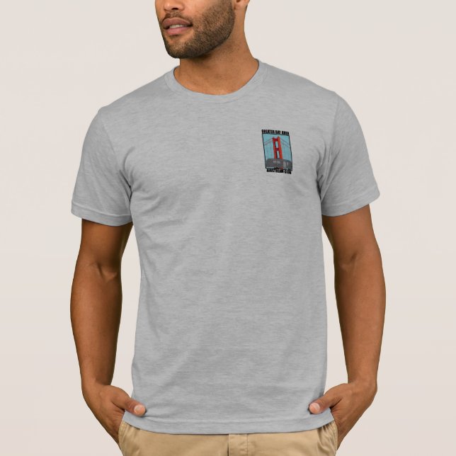 T-shirt homme, grand logo sur le dos (Devant)