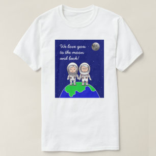 T-shirt homme grand-parent astronautes par Jo Imag