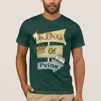 T-shirt Homme grunge du camping de rv/RVING