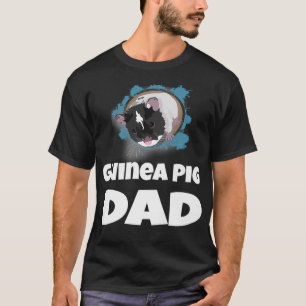 T-shirt Homme Guinée Pig Papa Cadeau Funny Propriétaire de