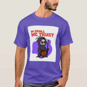 T-Shirt homme Halloween 'In Skull We Trust'