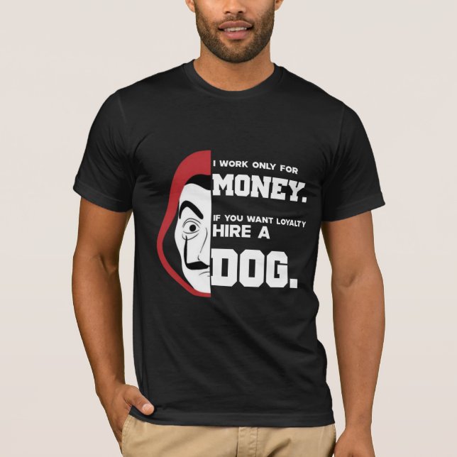 T-shirt Homme Heist Money (Devant)