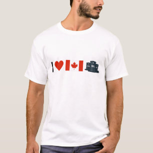 T-shirt homme "I Love Canadian Oil"
