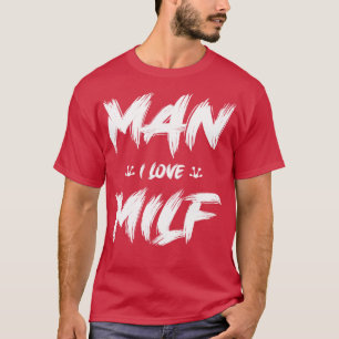 T-shirt Homme I Love Frogs White Text