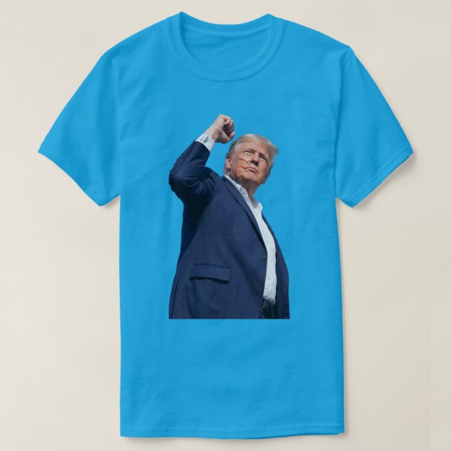T-Shirt Homme Image de Trump  (Design devant)