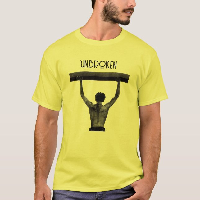 T-shirt homme incassé - Force dans le style (Devant)